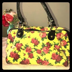 Betsey Johnson Flower Sequin Purse